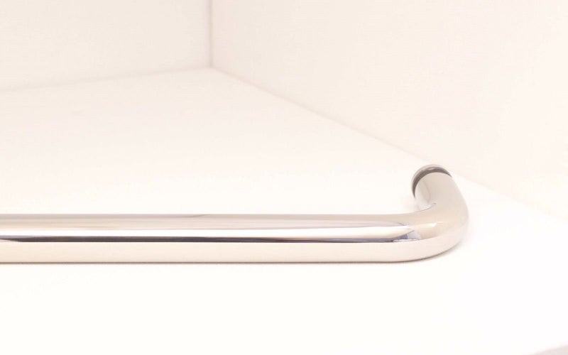 CYOIDAI Moon Daughter 24" Pull Handle Frameless Shower Glass Door Chrome Towel Bar 1/2" Hole Dia. - Image 2